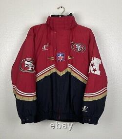 Vintage 90's Logo Athletic Pro Line Authentic San Francisco 49ers NFL Jacket XL