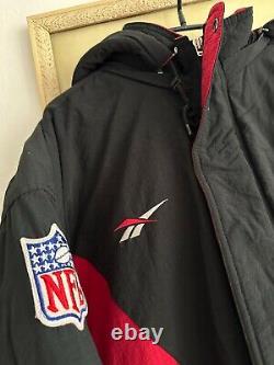 Vintage 90's San Francisco 49ers NFL Jacket Bomber Reebok Mens Rare Size L