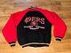 Vintage 90s LA Logo Athletic NFL San Francisco 49ers Bomber Jacket Men's Small