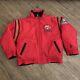 Vintage 90s Pro Player San Francisco 49ers Red Black Reversible Jacket Medium M