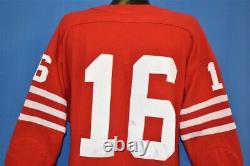 Vintage 90s SAN FRANCISCO 49ERS JOE MONTANA #16 HEAVY CHAMPION JERSEY t-shirt L