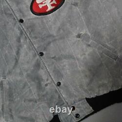 Vintage 90s San Francisco 49ers Bomber Jacket Size L Starter