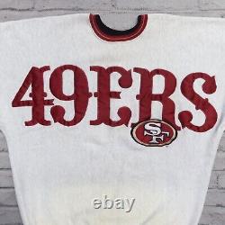 Vintage 90s San Francisco 49ers Crew Neck Sweatshirt Size L