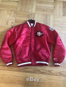 Vintage 90s San Francisco 49ers Jacket by Starter Size Large
