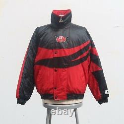 Vintage 90s San Francisco 49ers Parka Jacket Size M Starter