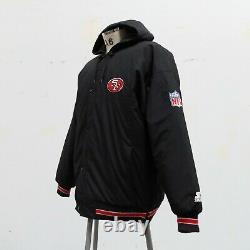 Vintage 90s San Francisco 49ers Parka Jacket Size XL Starter Niners