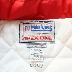 Vintage 90s San Francisco 49ers Parka Jacket by Apex One M White Niners