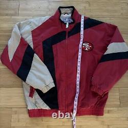 Vintage 90s San Francisco 49ers Pro Line Starter Jacket Windbreaker Mens Medium