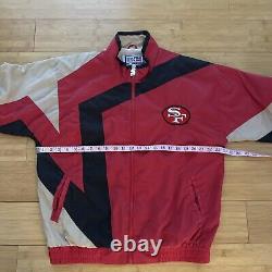 Vintage 90s San Francisco 49ers Pro Line Starter Jacket Windbreaker Mens Medium