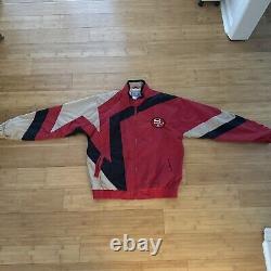 Vintage 90s San Francisco 49ers Pro Line Starter Jacket Windbreaker Mens Medium