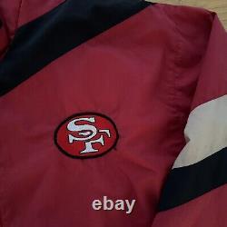 Vintage 90s San Francisco 49ers Pro Line Starter Jacket Windbreaker Mens Medium