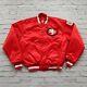 Vintage 90s San Francisco 49ers Satin Jacket by Starter Size L