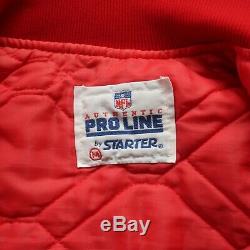 Vintage 90s San Francisco 49ers Satin Jacket by Starter Size M S