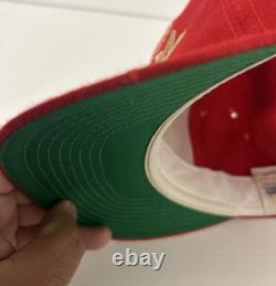 Vintage 90s San Francisco 49ers Sports Specialties Script Snapback Wool Hat Cap