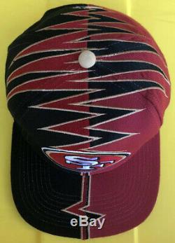 Vintage 90s San Francisco 49ers Starter Darkside DS Shockwave Slasher Hat Cap