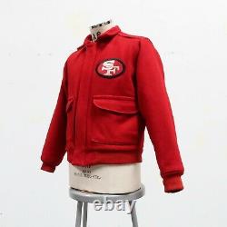 Vintage 90s San Francisco 49ers Wool Jacket by Chalk Line M S Made in USA Niners