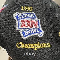 Vintage 90s San Francisco 49ers Wool Superbowl Snapback Hat Annco Cap