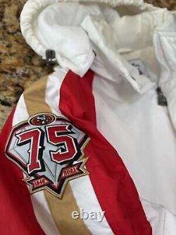 Vintage 90s Style San Francisco forty niners starter pullover jacket 75 #FTTB