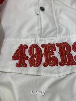 Vintage 90s Style San Francisco forty niners starter pullover jacket 75 #FTTB