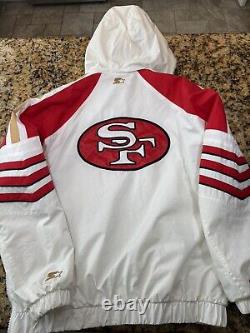 Vintage 90s Style San Francisco forty niners starter pullover jacket 75 #FTTB