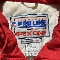 Vintage Apex One Pro Line San Francisco 49ers Jacket Men's Size Large