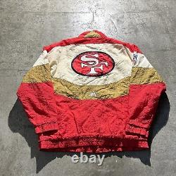 Vintage Apex One Pro Line San Francisco 49ers Jacket Men's Size Large