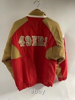 Vintage Apex One Pro Line San Francisco 49ers Men's L Jacket 90s 100% Original