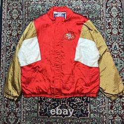 Vintage Apex One Pro Line San Francisco 49ers Men's XL Jacket 90s 100% Original