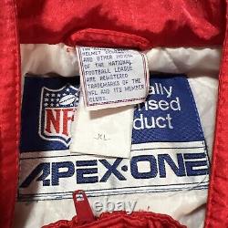 Vintage Apex One Pro Line San Francisco 49ers Men's XL Jacket 90s 100% Original