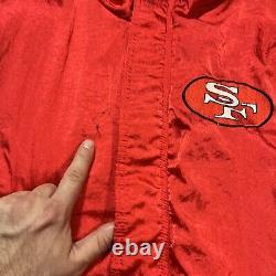 Vintage Apex One Pro Line San Francisco 49ers Men's XL Jacket 90s 100% Original