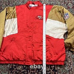 Vintage Apex One Pro Line San Francisco 49ers Men's XL Jacket 90s 100% Original