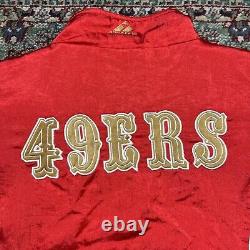 Vintage Apex One Pro Line San Francisco 49ers Men's XL Jacket 90s 100% Original