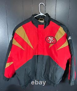 Vintage Authentic Pro Line NFL Jacket San Francisco 49ers Apex Size Large
