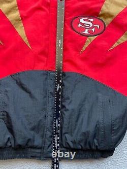 Vintage Authentic Pro Line NFL Jacket San Francisco 49ers Apex Size Large