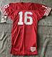 Vintage Authentic Wilson Joe Montana San Francisco 49ers Game Cut NFL Jersey 38