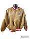 Vintage Chalkline Men's San Francisco 49ers Satin Bomber Varsity Jacket XL