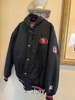 Vintage CollectibleVintage Starter NFL San Francisco 49ers Black Jacket