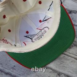 Vintage Deadstock San Francisco 49ers Double Sharktooth Wool Snapback Hat Cap