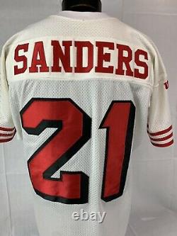 Vintage Deion Sanders Jersey Authentic San Francisco 49ers Wilson NFL Mens 48