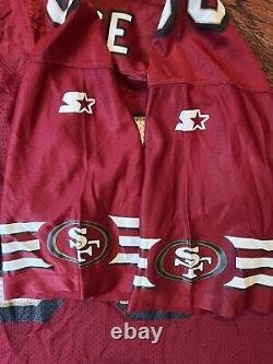 Vintage Jerry Rice San Francisco 49ers 1998 Starter Jersey Mens 48 Large 90s NFL