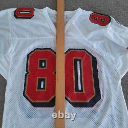 Vintage Jerry Rice San Francisco 49ers Jersey Wilson White NFL Apparel Clean