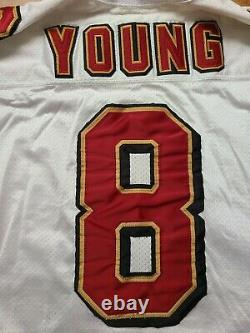 Vintage Mens Wilson San Francisco 49ers Steve Young Authentic Jersey Size 48