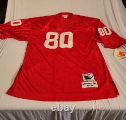 Vintage Mitchell & Ness NFL San Francisco 49ers Jerry Rice Throwback Jersey 50