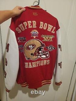 Vintage NFL 49ers Superbowl Jacket Niners Jacket San Francisco Jacket