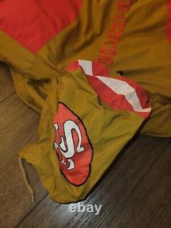 Vintage NFL San Francisco 49ers Down Coat Triple F. A. T. Goose size XL