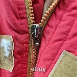 Vintage NFL San Francisco 49ers Triple F. A. T Goose Down Parka Coat Large 90s