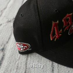 Vintage New 90s San Francisco 49ers Old English Snapback Hat Cap