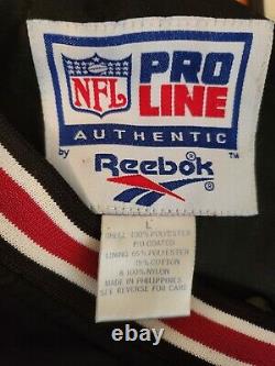 Vintage Reebok NFL Pro Line San Francisco 49ers 50th Anniversary Pullover Jacket