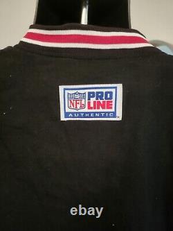 Vintage Reebok NFL Pro Line San Francisco 49ers 50th Anniversary Pullover Jacket