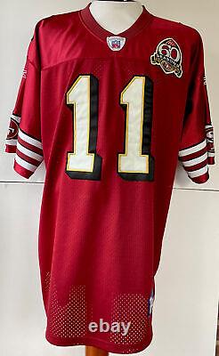 Vintage Reebok San Francisco 49ers Alex Smith #11 Stitched Jersey Size 54